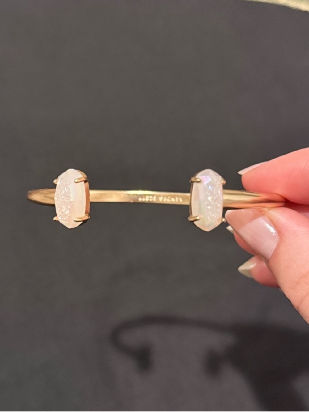 Kendra Scott Drusy Edie Open Cuff Bracelet